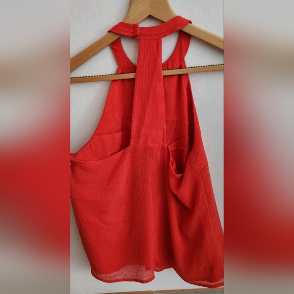 H&M Coral Halter top, Size 4 - Picture 2 of 5